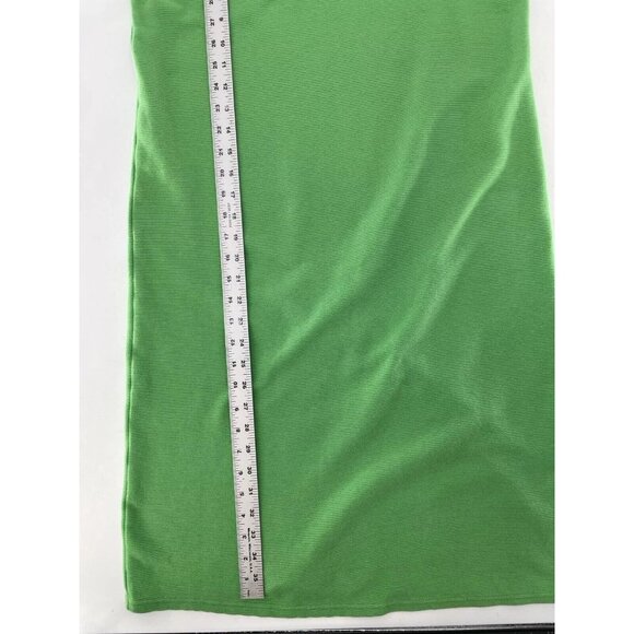 Hanna Andersson Women’s Kelly Green Ribbed Textured Knit Dress Sz Sm, USA, FLAW - Picture 5 of 13